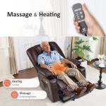 MCombo Large Power Lift Recliner with Massage & Heat