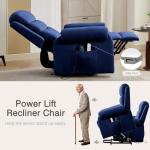 Louvixa Power Lift Recliner with Heat and Massage