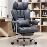 Ergonomic High Back Office Chair with Footrest
