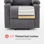 MCombo Petite Power Lift Recliner Chair with Massage