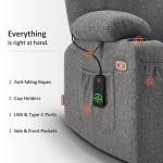 MCombo Petite Power Lift Recliner Chair with Massage