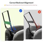 Modern Fabric Recliner Chair with Side Pockets