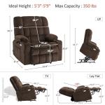 Power Lift Recliner Chair with Massage & Heat