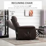HOMCOM Power Lift Recliner Chair for Seniors