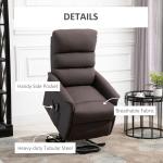 HOMCOM Power Lift Recliner Chair for Seniors