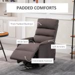 HOMCOM Power Lift Recliner Chair for Seniors