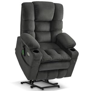 Large Dual Motor Power Lift Recliner Chair