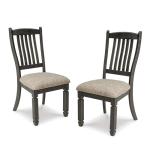 Tyler Creek Antique Black Dining Chairs, Set of 2