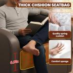 Leather Recliner Chair for Home Theater Lounge