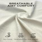 Oversized Cream Sectional Sofa with Removable Covers