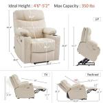 MCombo Power Lift Recliner Chair with Massage