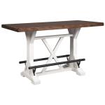 Valebeck Rustic Farmhouse 36" Counter Height Table