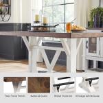 Valebeck Rustic Farmhouse 36" Counter Height Table