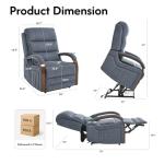 FLEXISPOT XL1 Electric Lift Recliner Chair - Brown