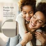 Tall Antique White 5-Shelf Bookcase for Any Room