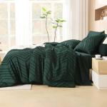 Dark Emerald Green King Comforter Set - 7 Pieces