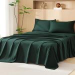 Dark Emerald Green King Comforter Set - 7 Pieces