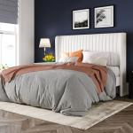 Velvet Queen Bed Frame with Tufted Headboard