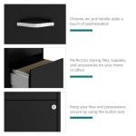 Hirsh Industries Black 3-Drawer File Cabinet