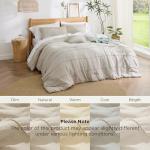 Beige Queen Comforter Set - 4 Piece Pinch Pleat