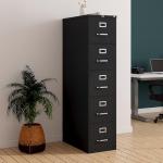 5-Drawer Vertical File Cabinet in Black