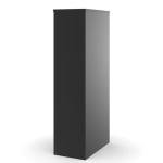 5-Drawer Vertical File Cabinet in Black