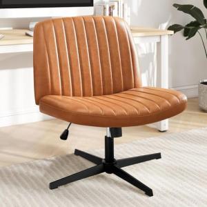 DUMOS Comfy Armless Adjustable Desk Chair