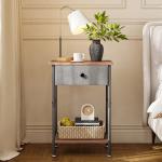 VECELO Modern X-Design Nightstand Set of 2