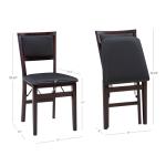 Set of 2 Linon Keira Folding Chairs
