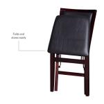 Set of 2 Linon Keira Folding Chairs