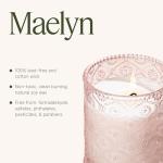 Sandalwood Rose Scented Candle - 40 Hours Burn