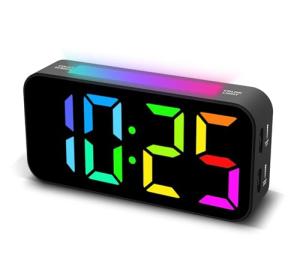 Topski Digital Alarm Clock with Night Light