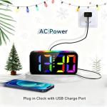 Topski Digital Alarm Clock with Night Light