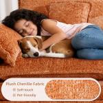 Modern 112" Oversized L-Shaped Sectional Sofa