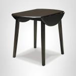 Ashley Hammis Dark Brown Round Drop Leaf Table