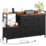 Versatile Dresser TV Stand with Power Outlet