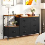 Versatile Dresser TV Stand with Power Outlet