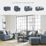 Ashley Cashton Blue Casual Loveseat for Living Room
