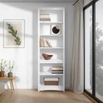 Sonoma Tall 6-Tier Bookcase with Adjustable Shelves