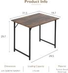 32 Inch Modern Home Office Computer Desk