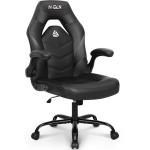 Ergonomic Gaming Chair with Lumbar Support - Black