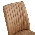 Set of 6 Stylish Brown Dining Chairs