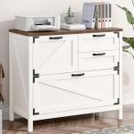 Wood Lateral File Cabinet with 4 Drawers