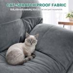 YITAHOME 70" Convertible Futon Sofa Bed - Dark Grey