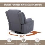 Oversized Rocker Recliner with Massage and Heat