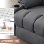 Oversized Rocker Recliner with Massage and Heat