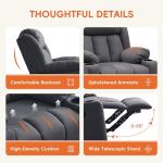 Oversized Rocker Recliner with Massage and Heat