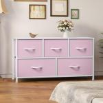 YITAHOME 5-Drawer Fabric Storage Tower Unit