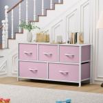 YITAHOME 5-Drawer Fabric Storage Tower Unit