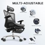 Adjustable Comfort Mesh Office Chair with Lumbar Support